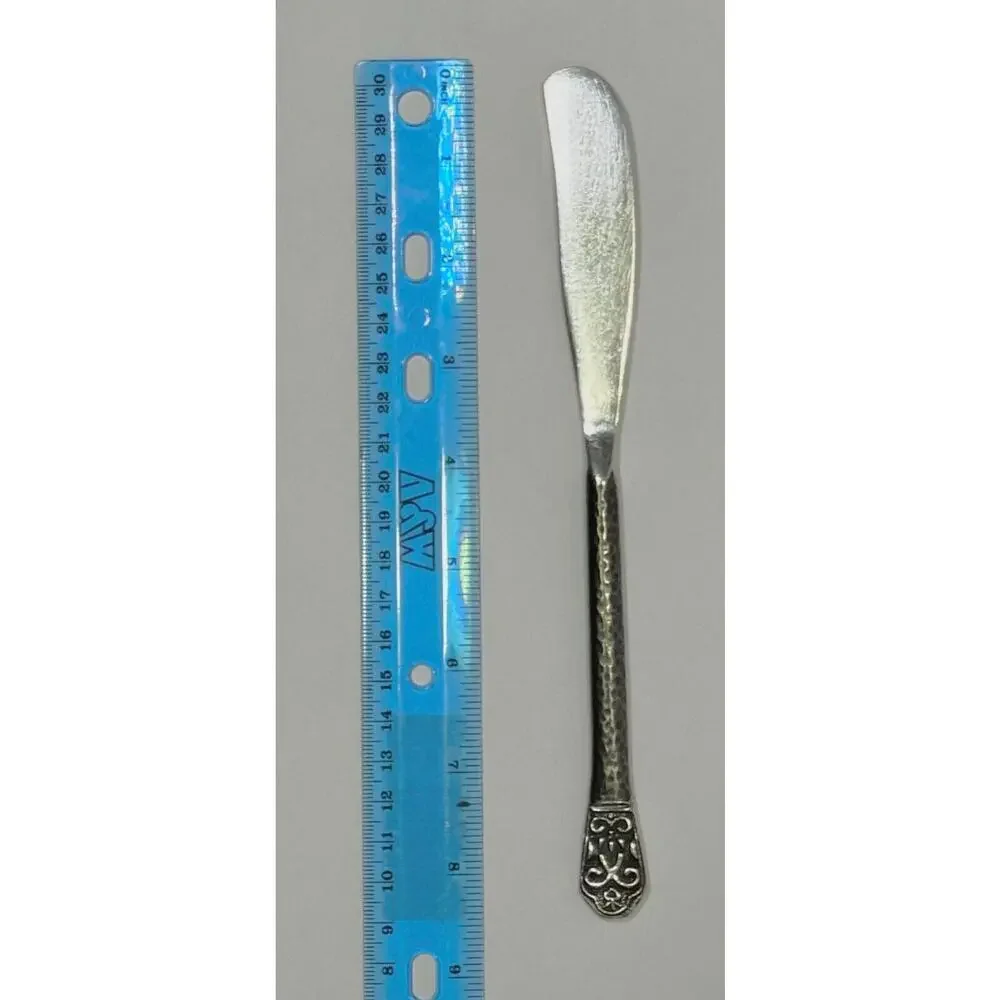 Gourmet Settings GS 18/10 AVALON Barcelona Hammered BUTTER SERVING KNIFE